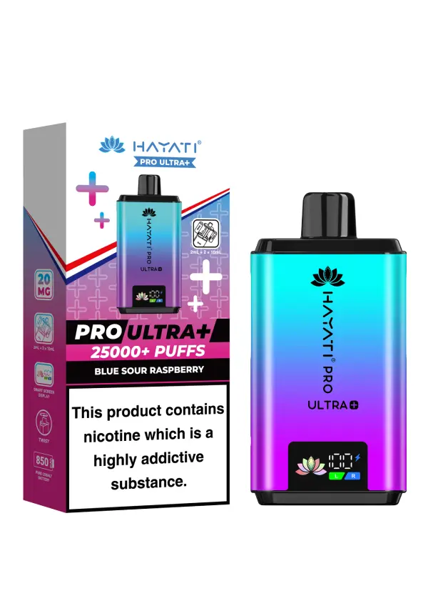 Hayati Pro Ultra Plus Prefilled Pod Kit - Blue Sour Raspberry